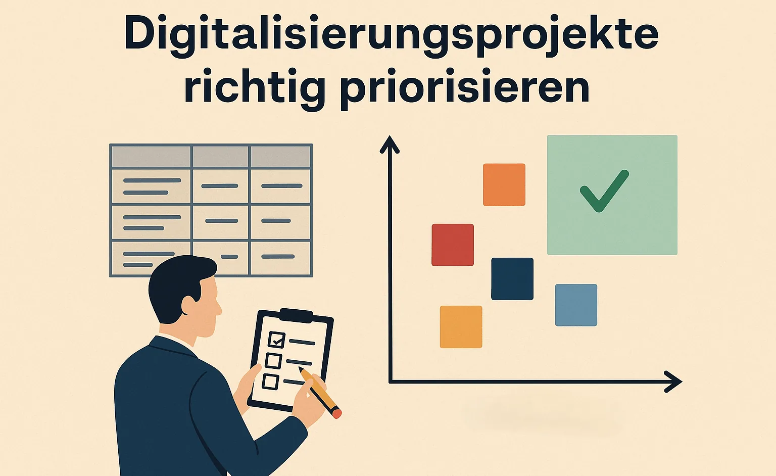 Digitalisierung richtig priorisieren: Mehr Wirkung bei weniger Aufwand
